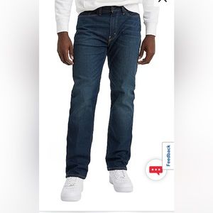 Men’s Levi’s 514 36x30 dark wash jeans